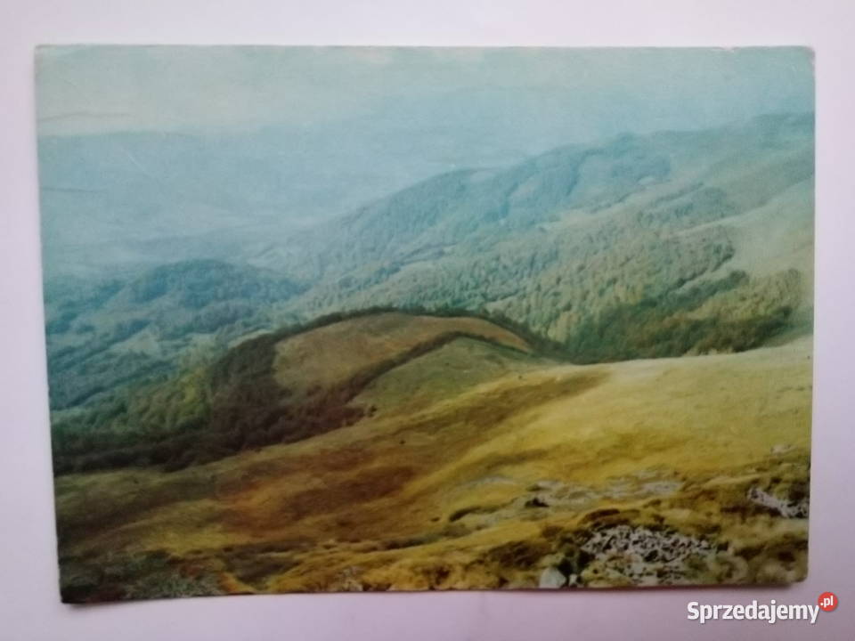 Pocztówka Bieszczady z lat 70tych Kolekcje śląskie Dąbrowa Górnicza