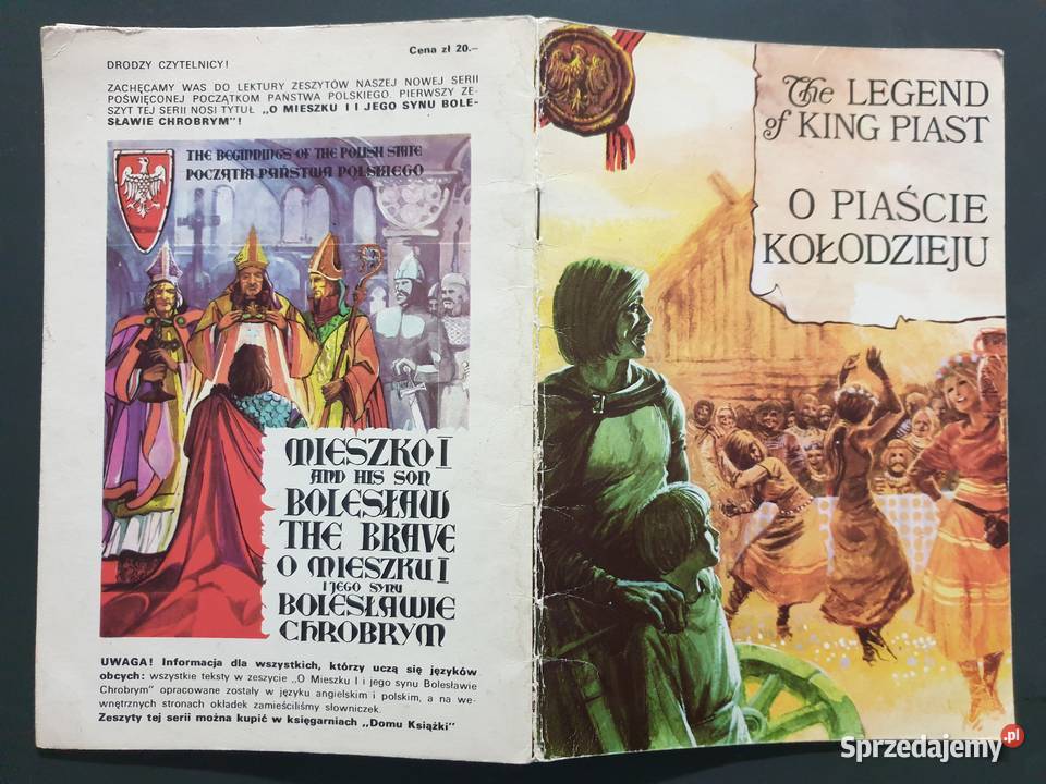 O Piaście Kołodzieju The Legend of King Piast historyczne i wojenne Gdynia