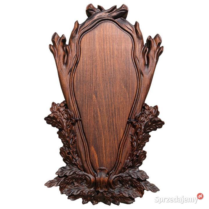 K121P Rzeźbiona deska pod rogacza koziołka Szczekociny sprzedam