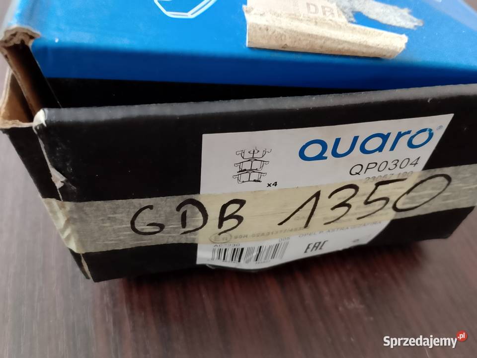 Klocki hamulcowe Zafira A Zagórz