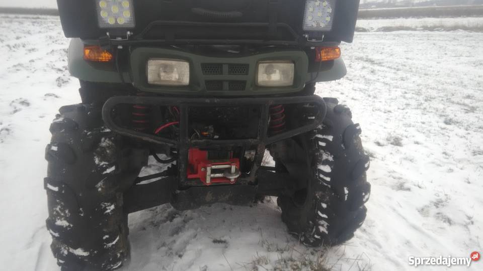 DUŻY QUAD PRZEPRAWOWY 4X4 KVF360 klf grizzly wał Kardana Kawasaki mazowieckie Iłża