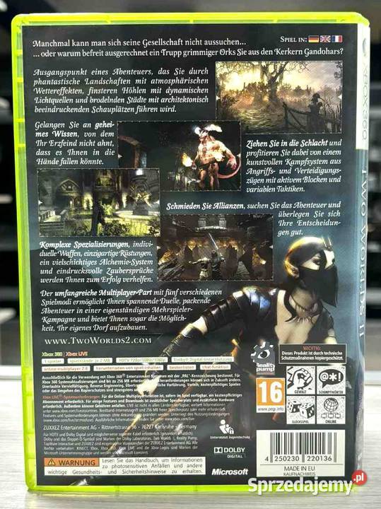 Two World 2 Xbox 360 Elbląg