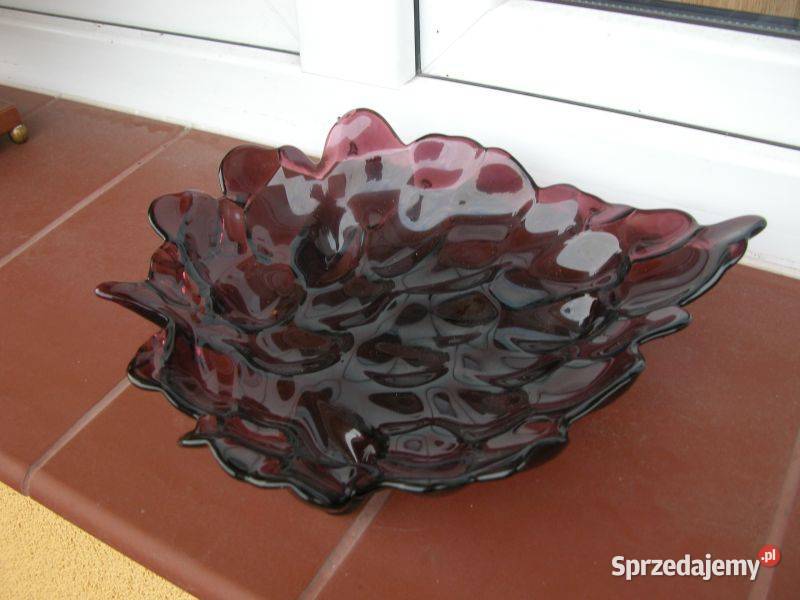 szklana patera grono Gorzów Wielkopolski