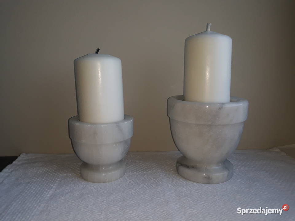 moździerz moździerze kamienne granit świecznik