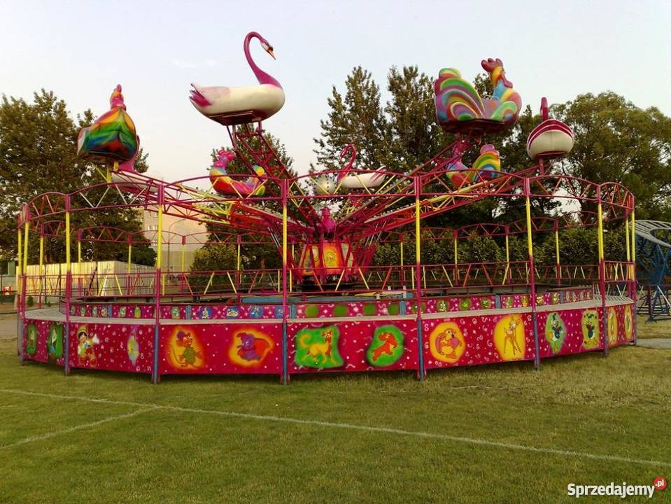 Zamek dmuchany karuzela podłogowa karuzela Kraków