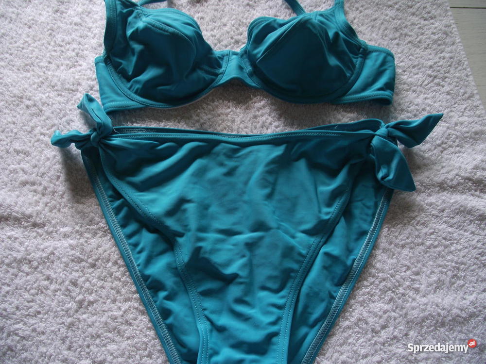 RIVIERA TURKUSOWE SEKSOWNE BIKINI r 40 Piła