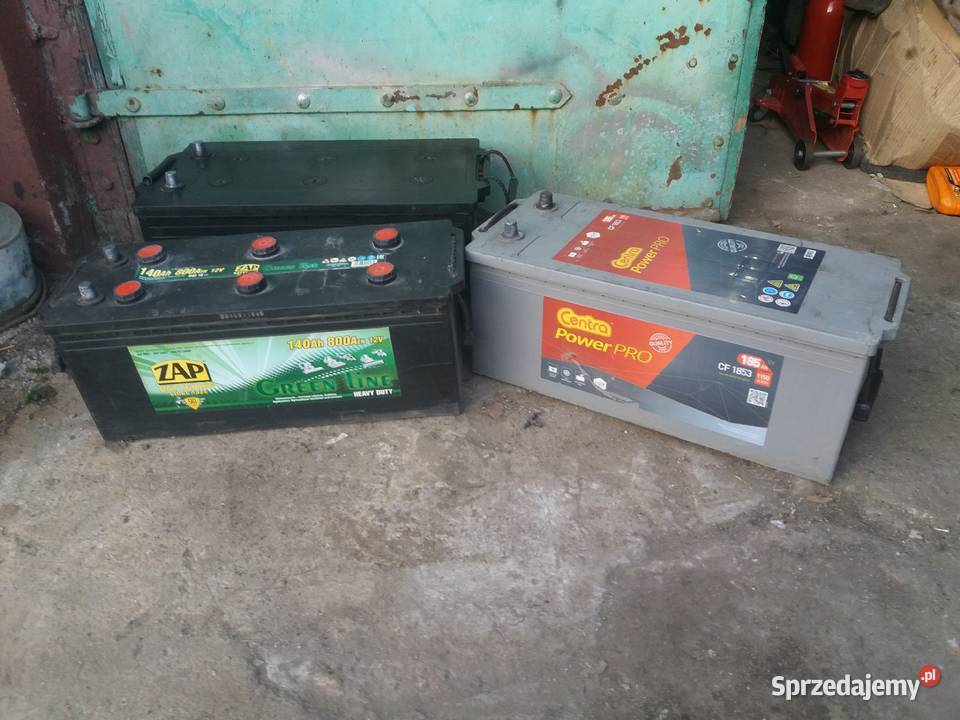 Akumulatory używane 5Ah do 240Ah Układ elektryczny Łódź