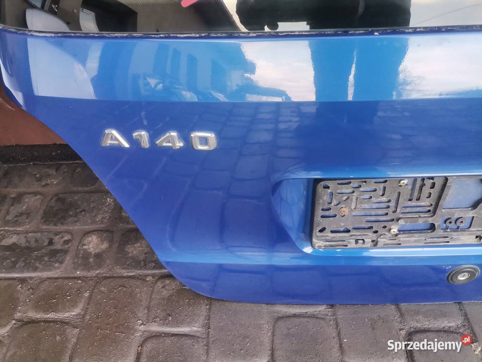 KLAPA TYLNA BAGAŻNIKA MERCEDES AKLASA W168 KOLOR Nowy Sącz