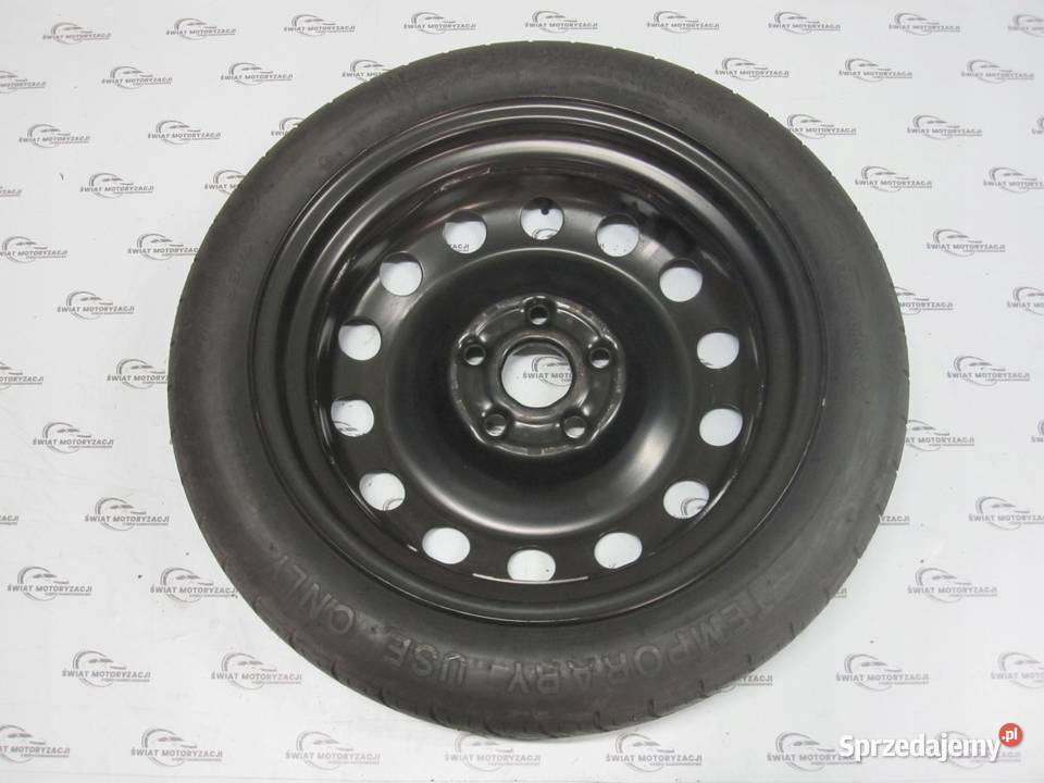 VW GOLF AUDI SEAT ALTEA koło dojazdowe 1257016 Motoryzacja