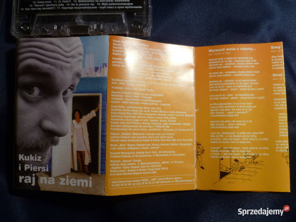 Kukiz i Piersi Raj na ziemi kaseta audio Kraków