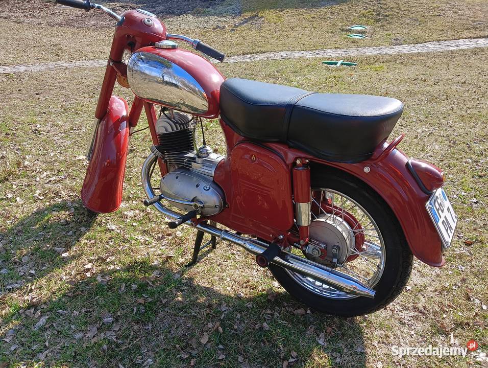 Jawa 175 podwójny wydech w świetnym stanie białe łódzkie Łask