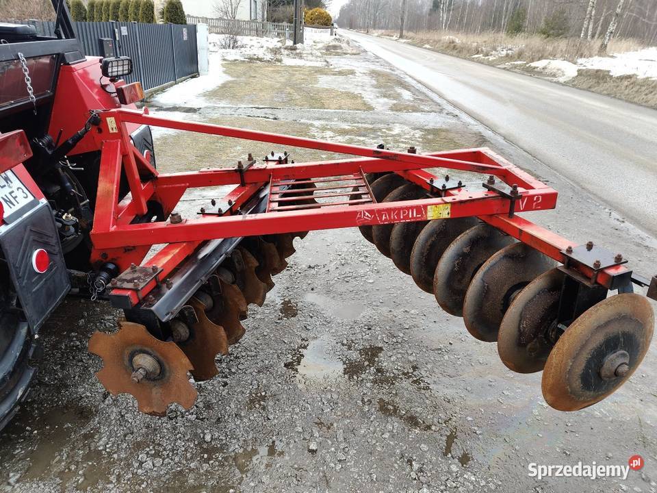 Talerzówka Akpil 2x9 20m idealny stan w Agregaty Brzeziny