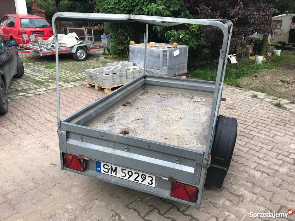 Przyczepa lekka NEPTUN REMORQUE 1 645kg Mysłowice sprzedam