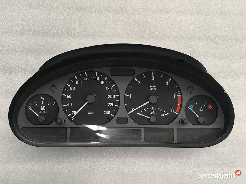 LICZNIK ZEGARY 20D BMW E46 6932896 osobowe Liczniki i zegary Wyposażenie wnętrza
