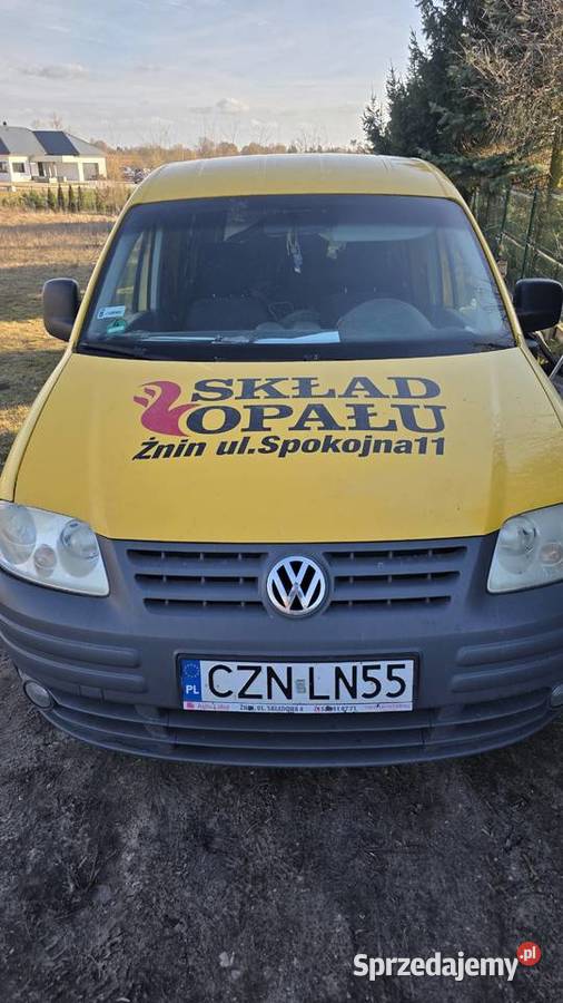 Syndyk sprzeda samochód osobowy Volkswagen Caddy Żnin