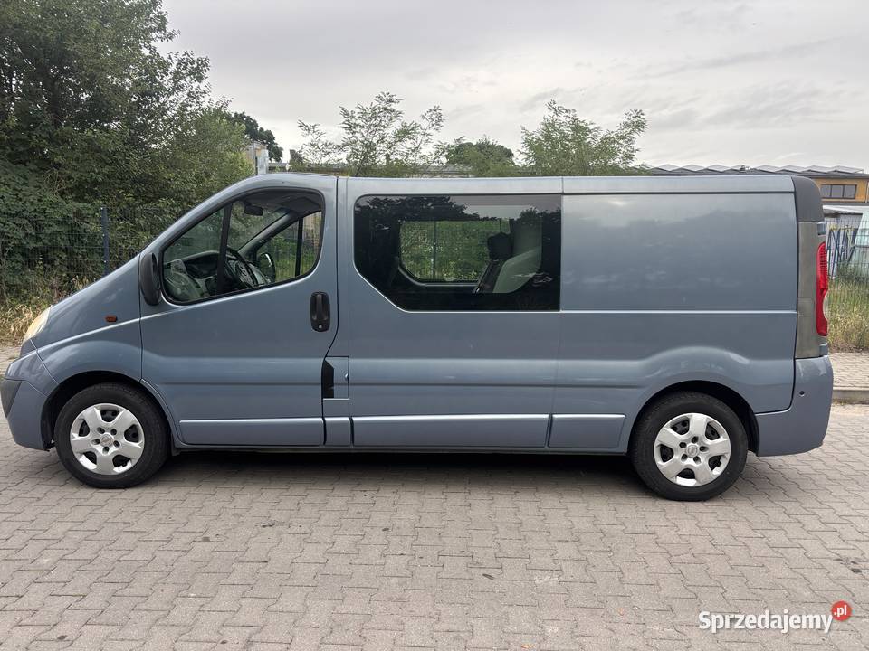 Opel Vivaro L2H1 20 benzynaLPG wersja 5osobowa Vivaro Kostrzyn nad Odrą