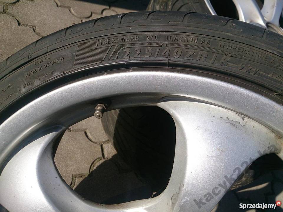 Alufelgi Rial 18 5x100 Opony