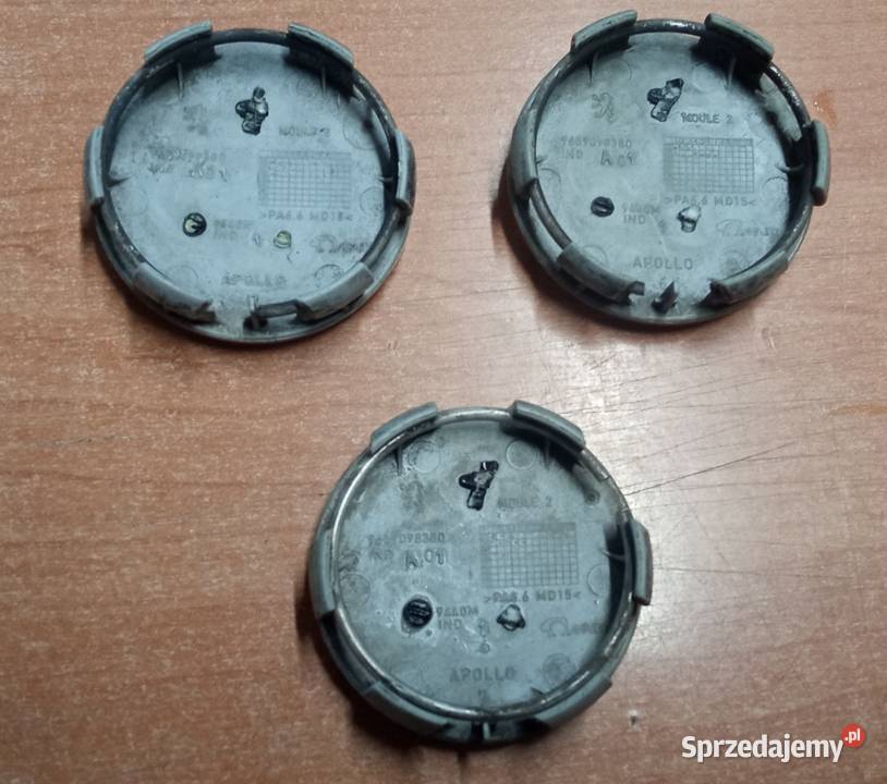 Dekielki kapsle Peugeot Apollo 9639098380 60 mm osobowe Oleszyce