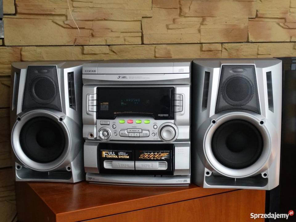 Wieża audio z kolumnami mocna i ładnaWYSYŁKA Jasło