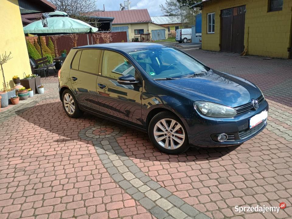 VW GOLF 6 STYLE 2011r 16 TDI BlueMotion elektryczne lusterka Golf Łuków