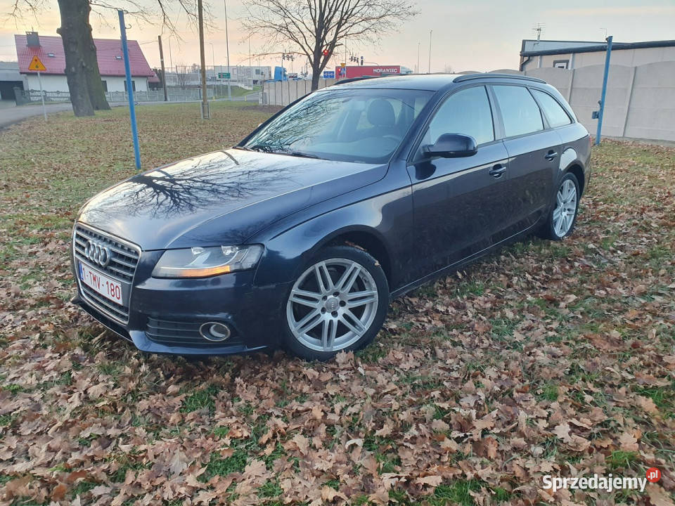 Audi A4 Avant 20tdi 2009r B8 Duża Navi Alu18 B8 klimatyzacja Strobice sprzedam
