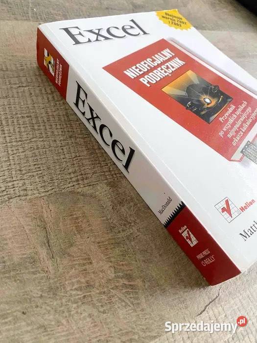 Excel 2003 nieoficjalny podręcznik warmińsko-mazurskie Olsztyn