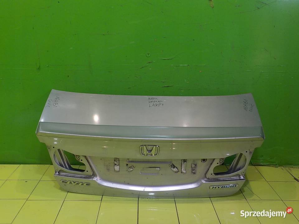 HONDA CIVIC VIII 06r 4D klapa tyl osobowe Suków