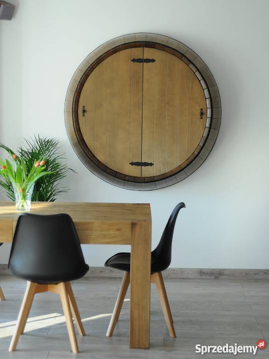 Stylwoy barek domowy na wino barekbeczka wiszący