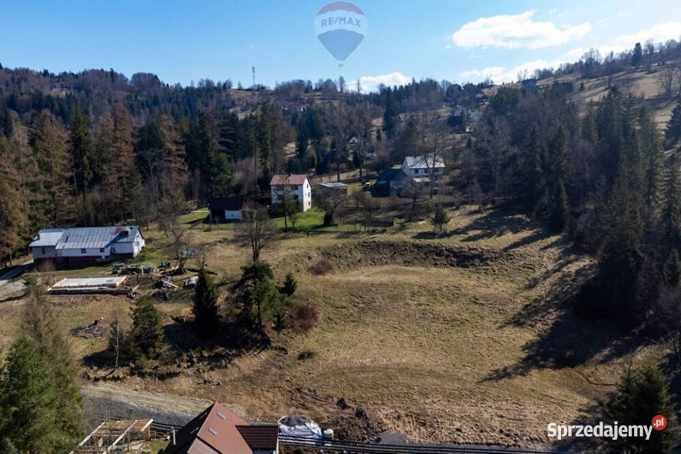 Dwie działki z widokiem na Rachowiec Beskid Sprzedaż śląskie Sól