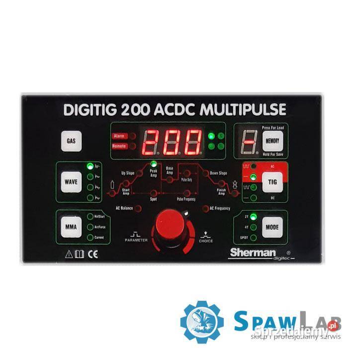 Sherman DIGITIG 200 ACDC MULTIPULSE Krotoszyn sprzedam