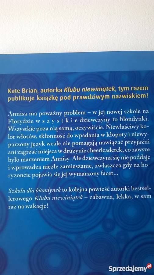 Szkoła blondynek Kieran Scott 20 śląskie Rybnik