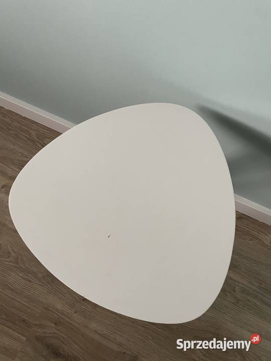 Stolik kawowy biały skandynawski 40x40 na 3 Brodnica