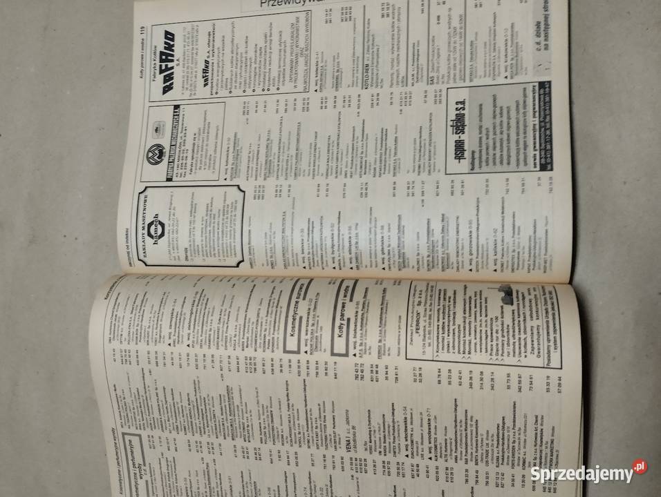 Stare książki telefoniczne Ostrowiec Świętokrzyski sprzedam