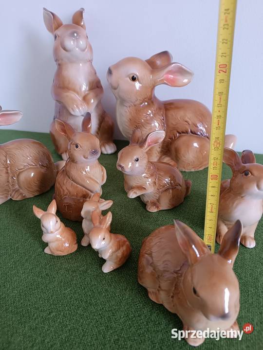 Piękne figurki zajączków małopolskie Gorlice