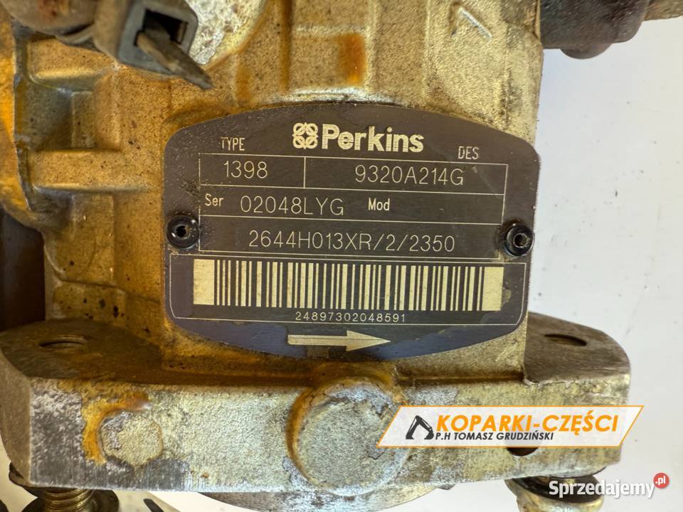 Pompa paliwa Delphi Perkins Ładowarka Kosakowo sprzedam