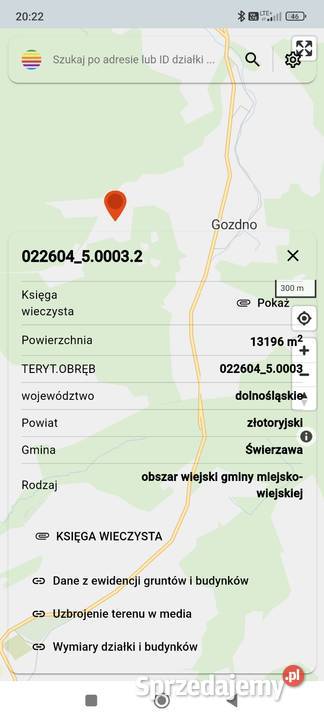Dzierżawa grunt rolny 13196m2 Gozdno