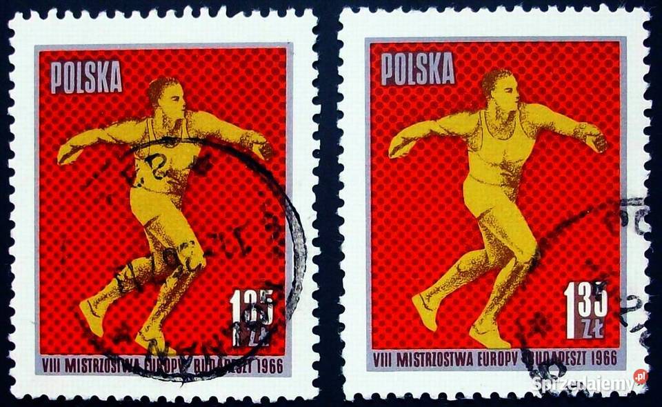 Znaczki polskie 1966 II kwartał luzaki Filatelistyka Leźnica Wielka-Osiedle