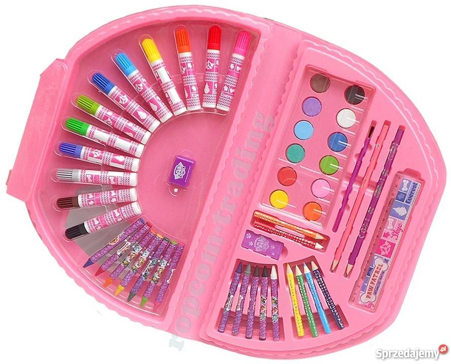 Kredki Farbki Flamastry PSI PATROL Zestaw Mogilany