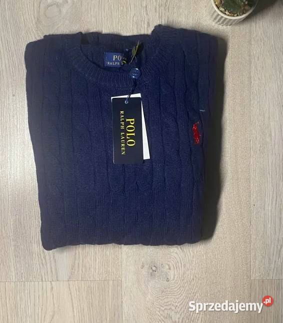 Sweter Polo Ralph Lauren granatowy Swetry i golfy Limanowa