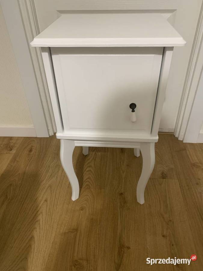 Stolik nocny szafka nocna ikea drewniana Łódź