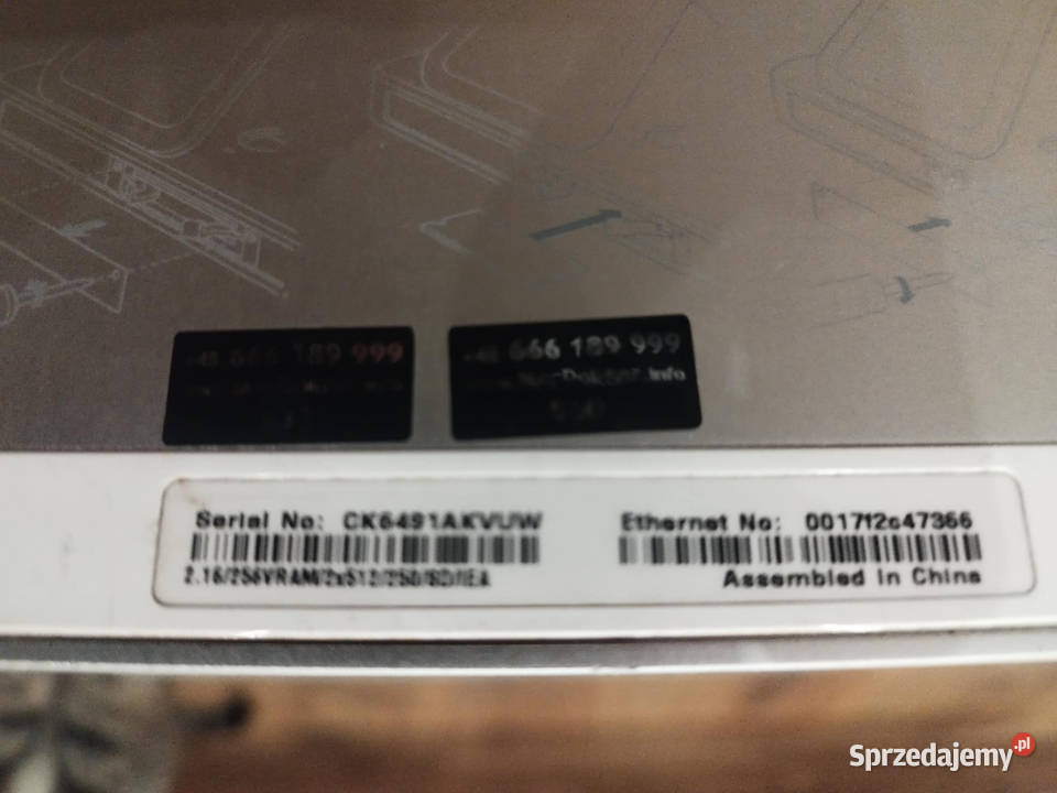 iMac Dwie sztuki Retro Dekoracja wielkopolskie Strzyżew