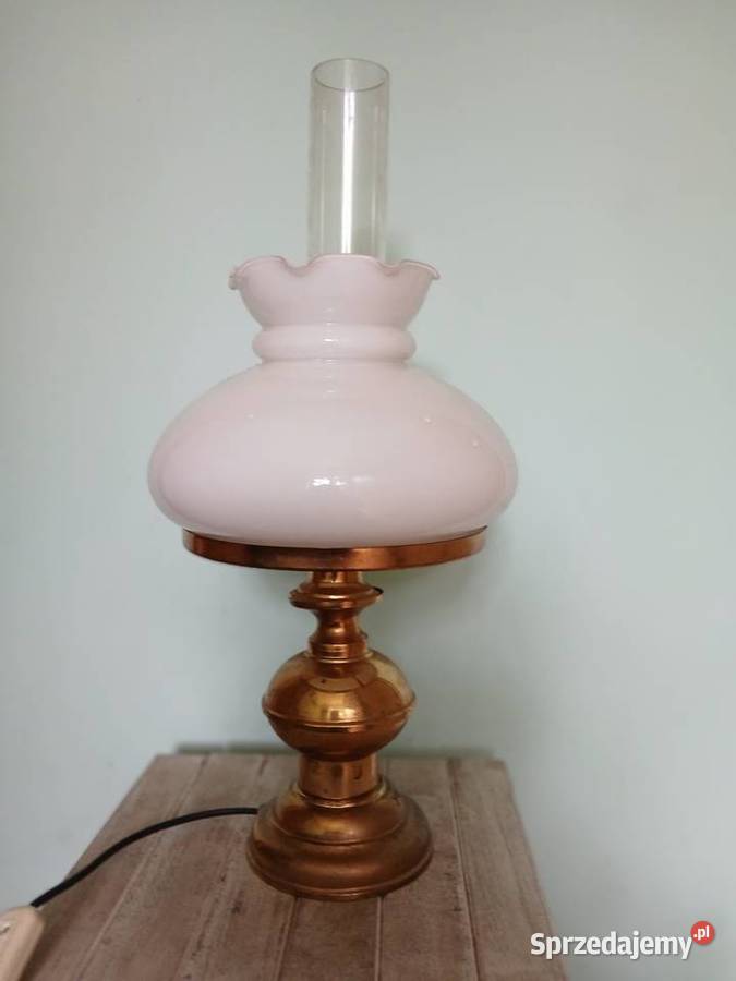 Mosiężna lampa Kraków