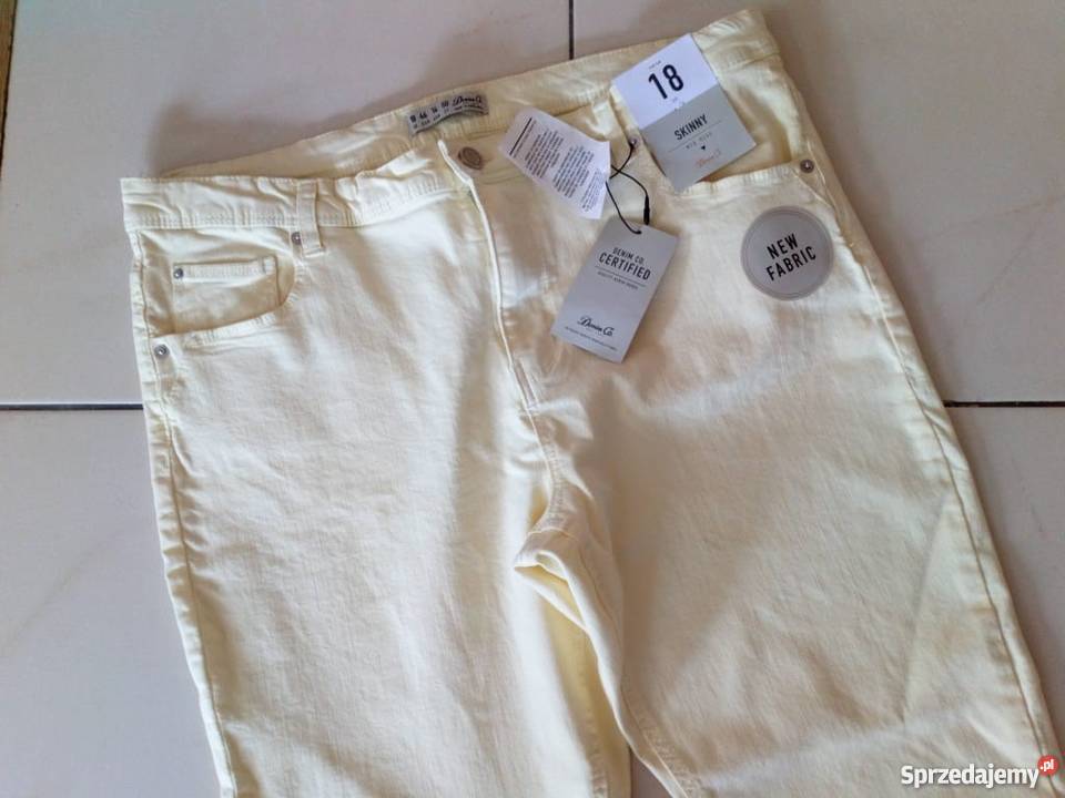 Jeansy DENIM nowe 46 Primark Skinny małopolskie Kraków