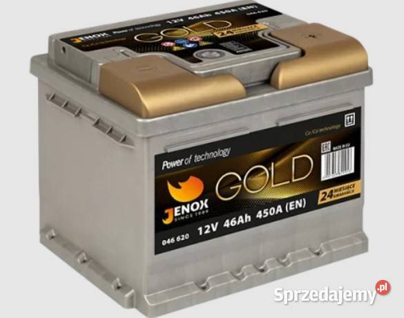 Akumulator Jenox Gold 46Ah 450A R046620 Wrocław sprzedam
