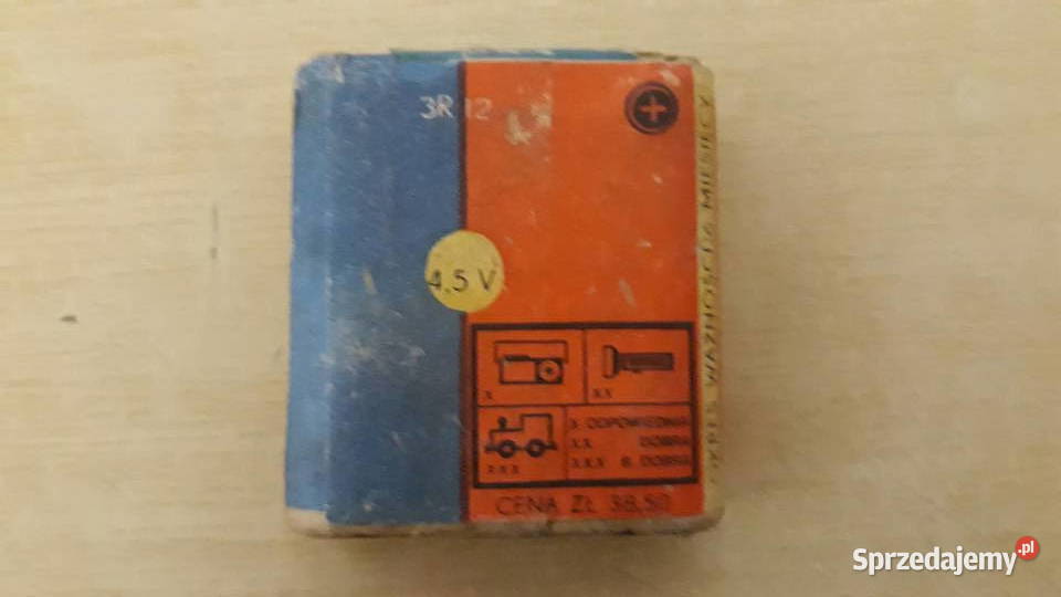 Bateria Volta 3R 12 45V ZWOBIT WROCŁAW Bukownica sprzedam