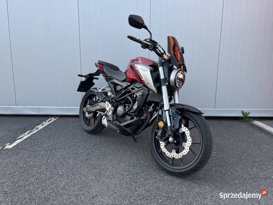 Honda cb125r 15KM Gliwice sprzedam