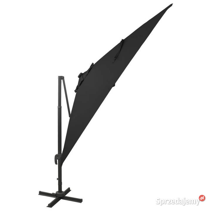 Parasol wiszący z lampkami LED i słupkiem 300 mazowieckie Warszawa