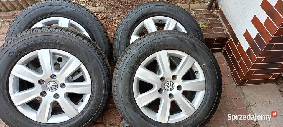 VW touareg alufelgi i opony 17 stan Felgi