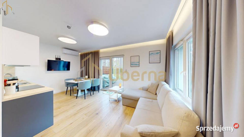 Dwupoziomowy apartament z ogródkiem Bałtykiem Dziwnówek