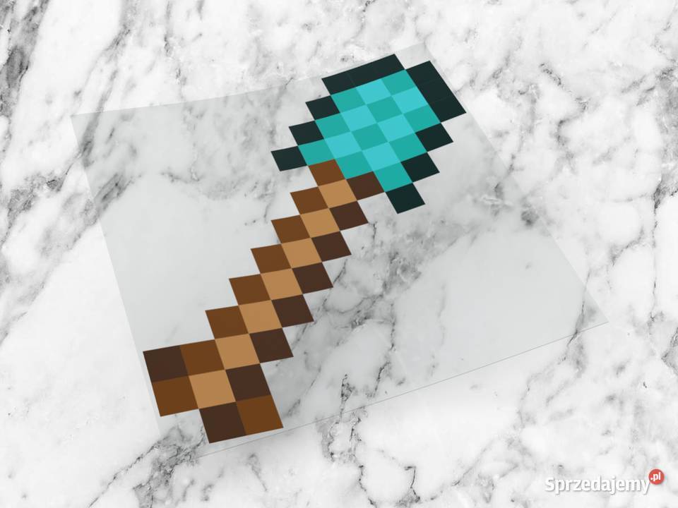 Naklejka MINECRAFT 8 x 8 creeper mine craft 2 naklejki Akcesoria Choroszcz